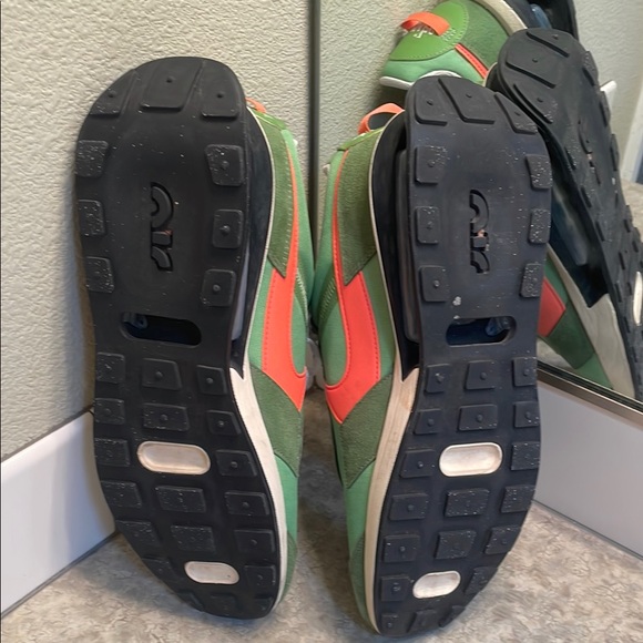 Nike Green and Orange Athletic Shoes - Men - Picture 6 of 9